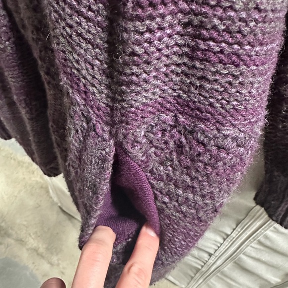 Merona Women's Long Full Zip Knit Sweater Size XL Long Mid Thigh - Picture 3 of 4